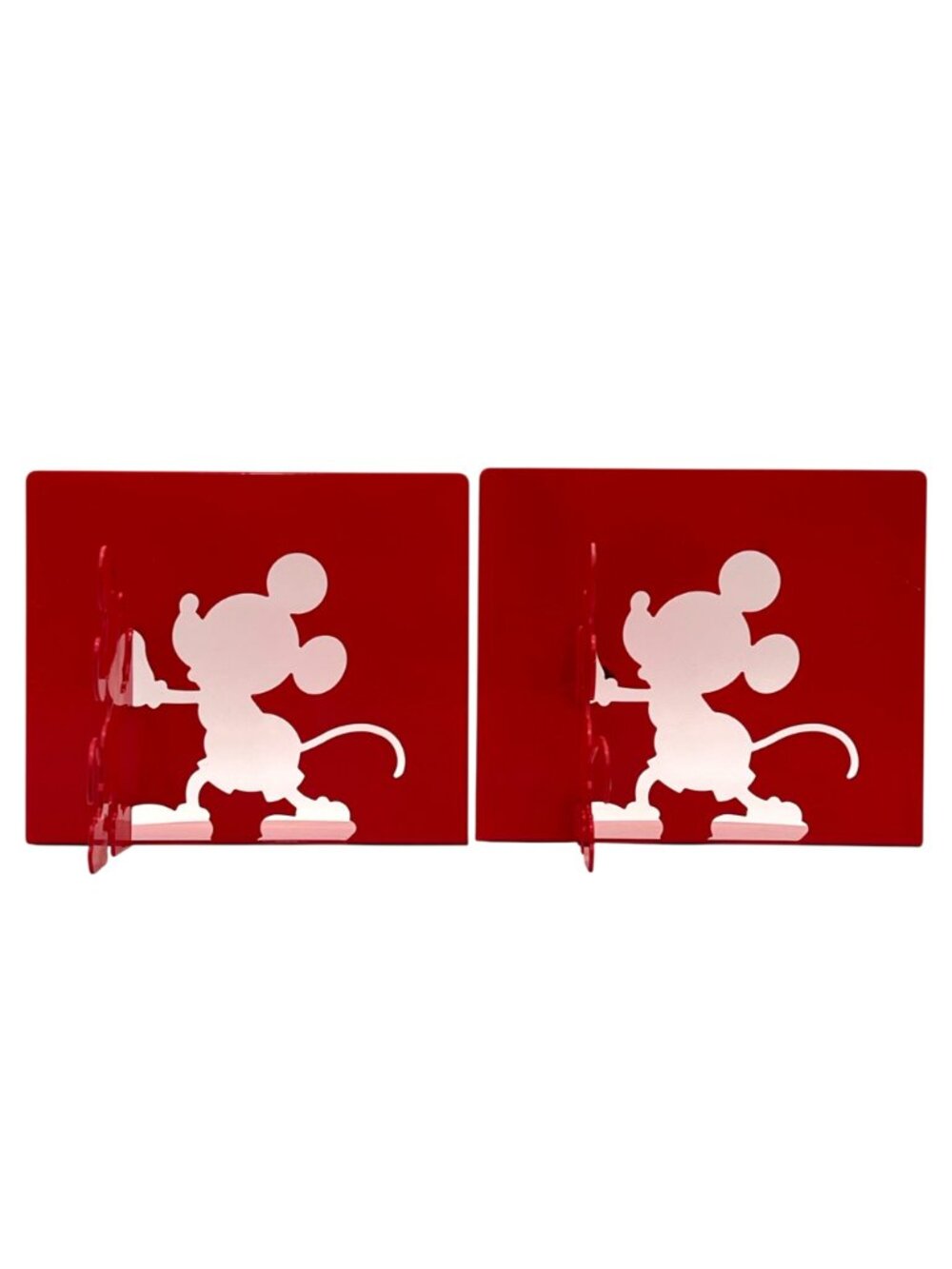 Disney Mickey Mouse Metal Bookends Designed By Michael Graves For Möller Design - Picture 4 of 11
